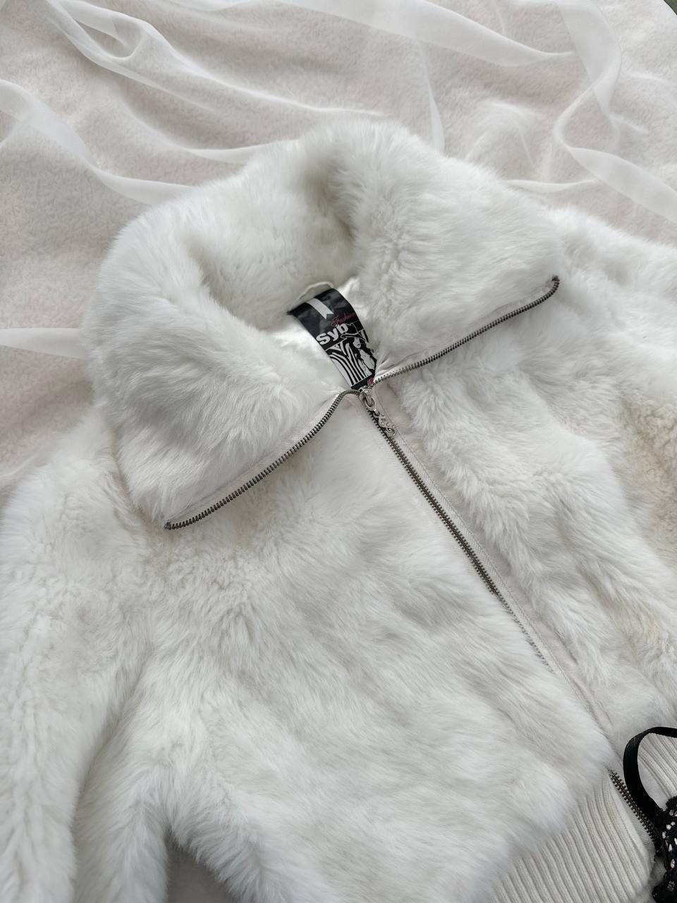 COAT CROPPED Y2K (S)
