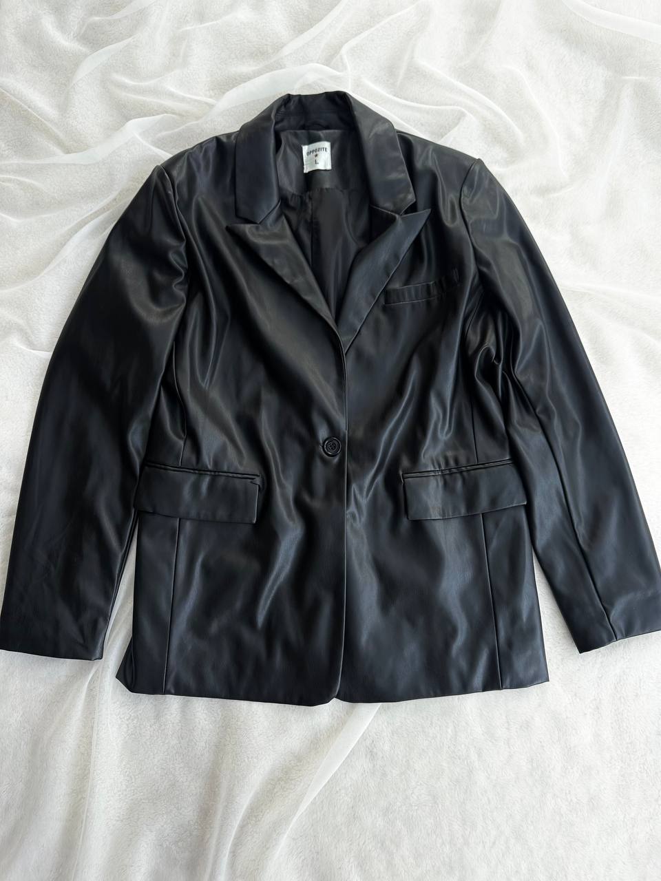 LEATHER BLAZER (L)