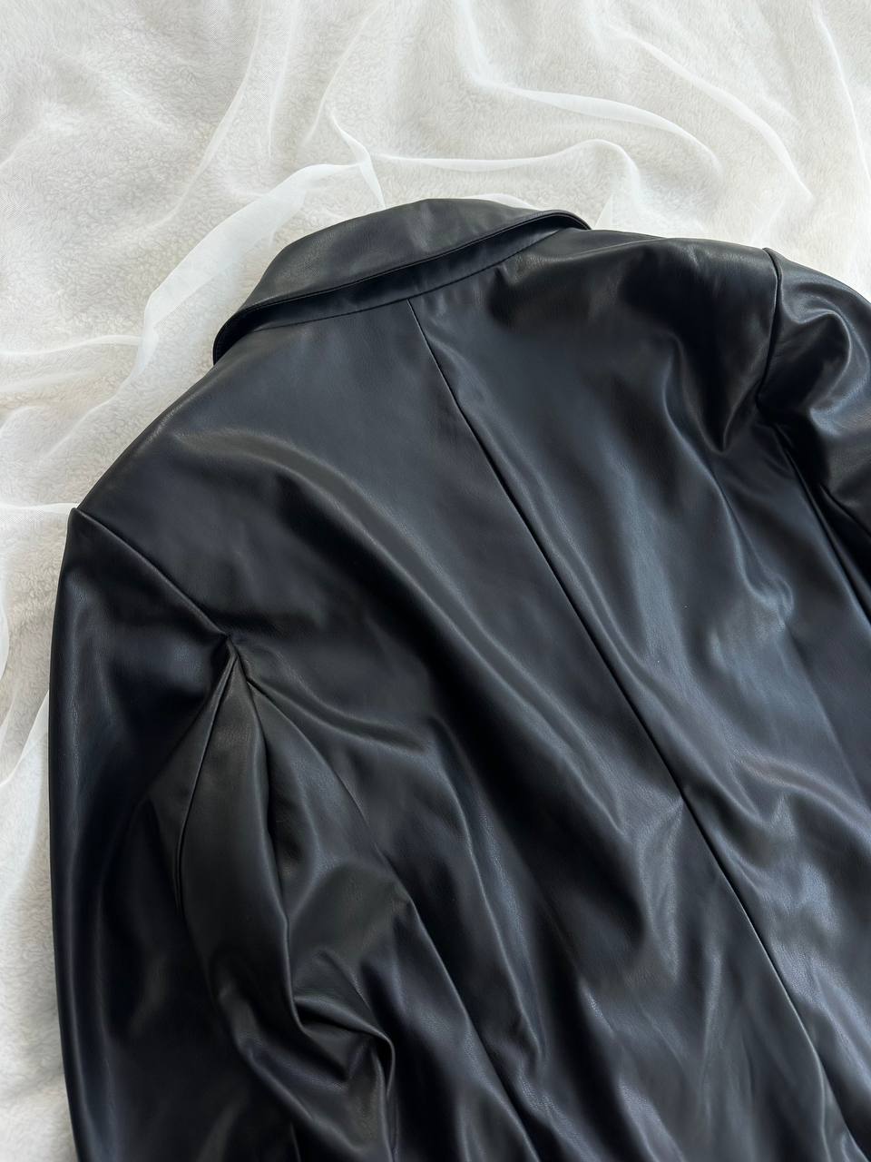 LEATHER BLAZER (L)