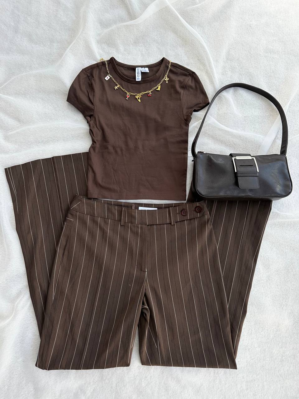 BROWN TROUSER PANTS (36)