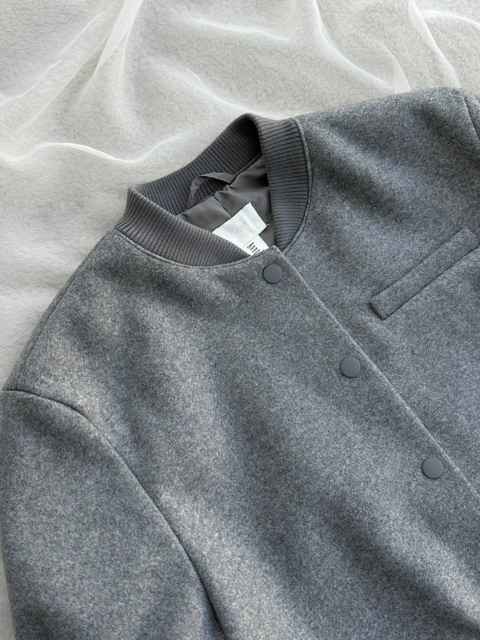 BOMBER GRAY H&M (M)