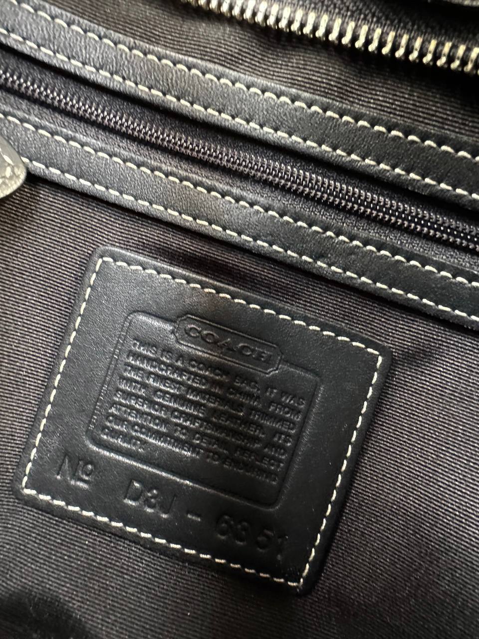 MONOGRAM COACH CANVAS
