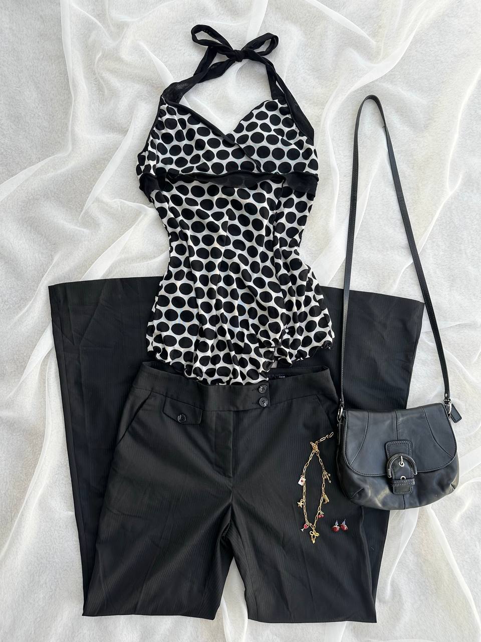 POLKA DOLT TEE (M)