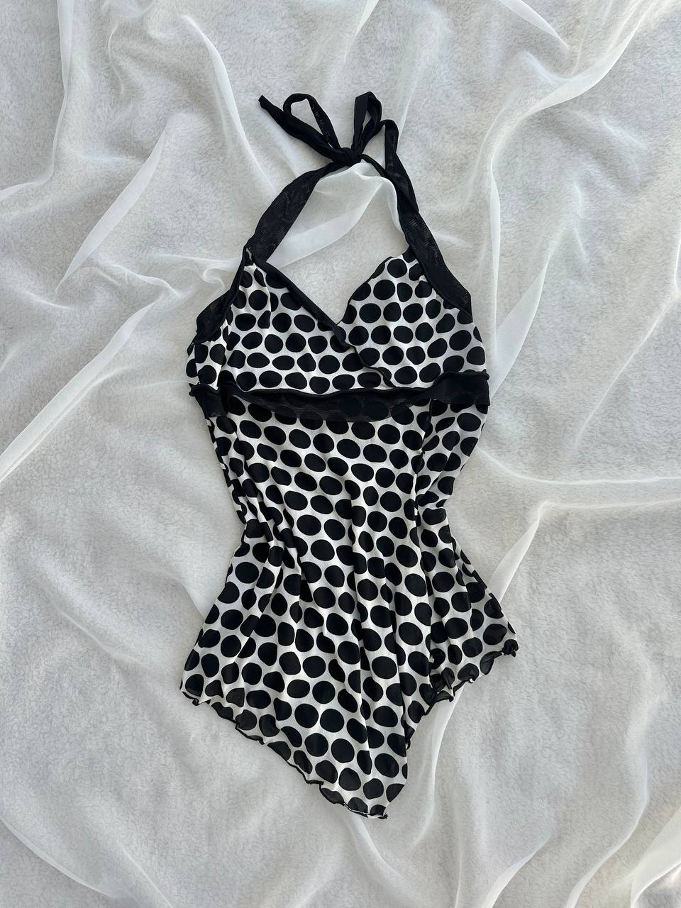 POLKA DOLT TEE (M)