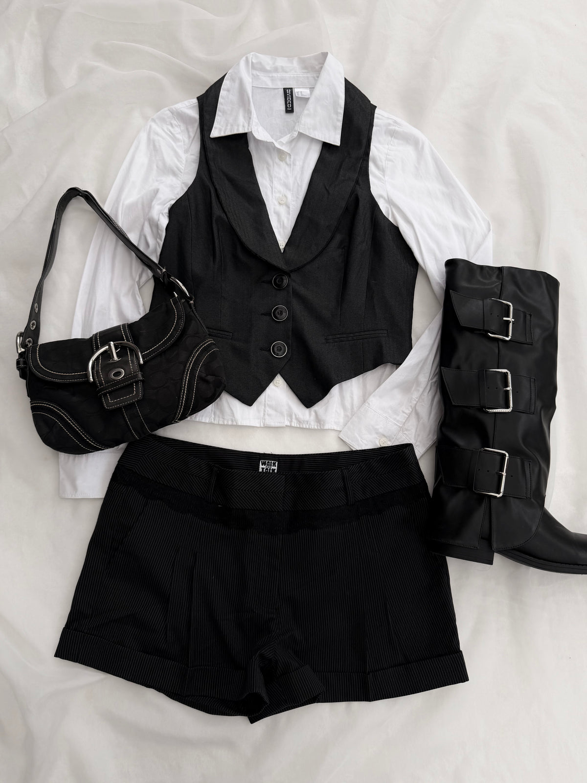 BLACK GILLET (M)