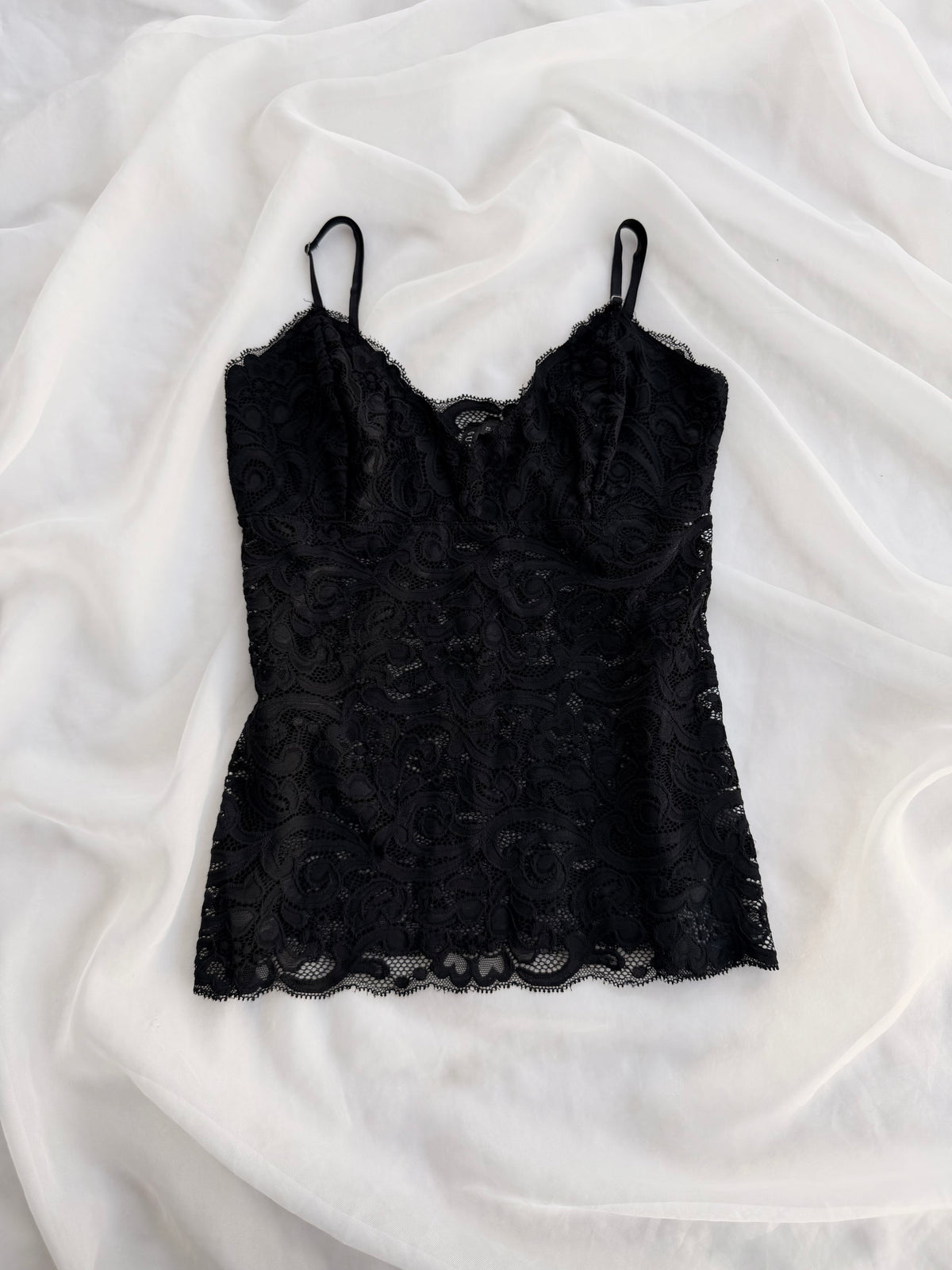 GUESS TEE ENCAJE (M)