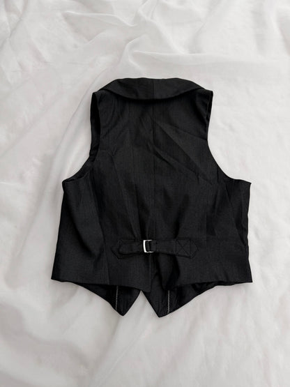BLACK GILLET (M)