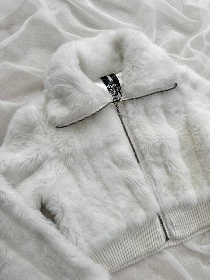 COAT CROPPED Y2K (S)