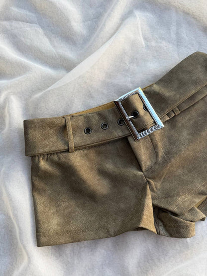 MICRO SHORT LEATHER (36)