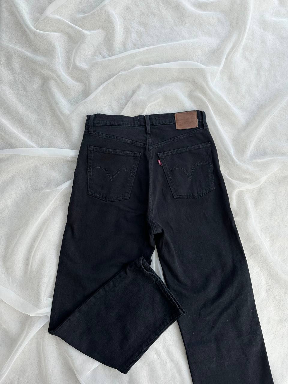LEVI'S RIBCAGE BLACK (38)