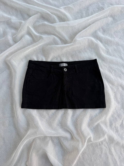 MICRO SKIRT BLACK (38)