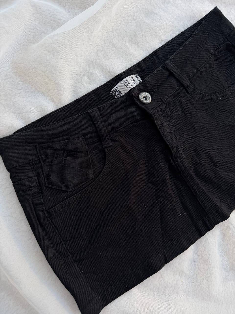 MICRO SKIRT BLACK (38)