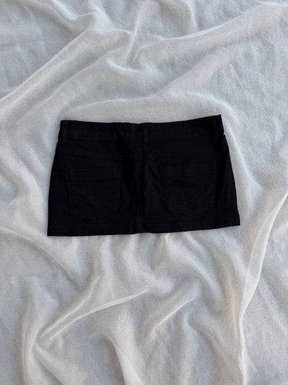 MICRO SKIRT BLACK (38)