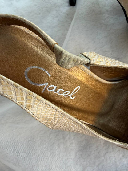 KITTEN HEELS BEIGE GACEL (35.5)