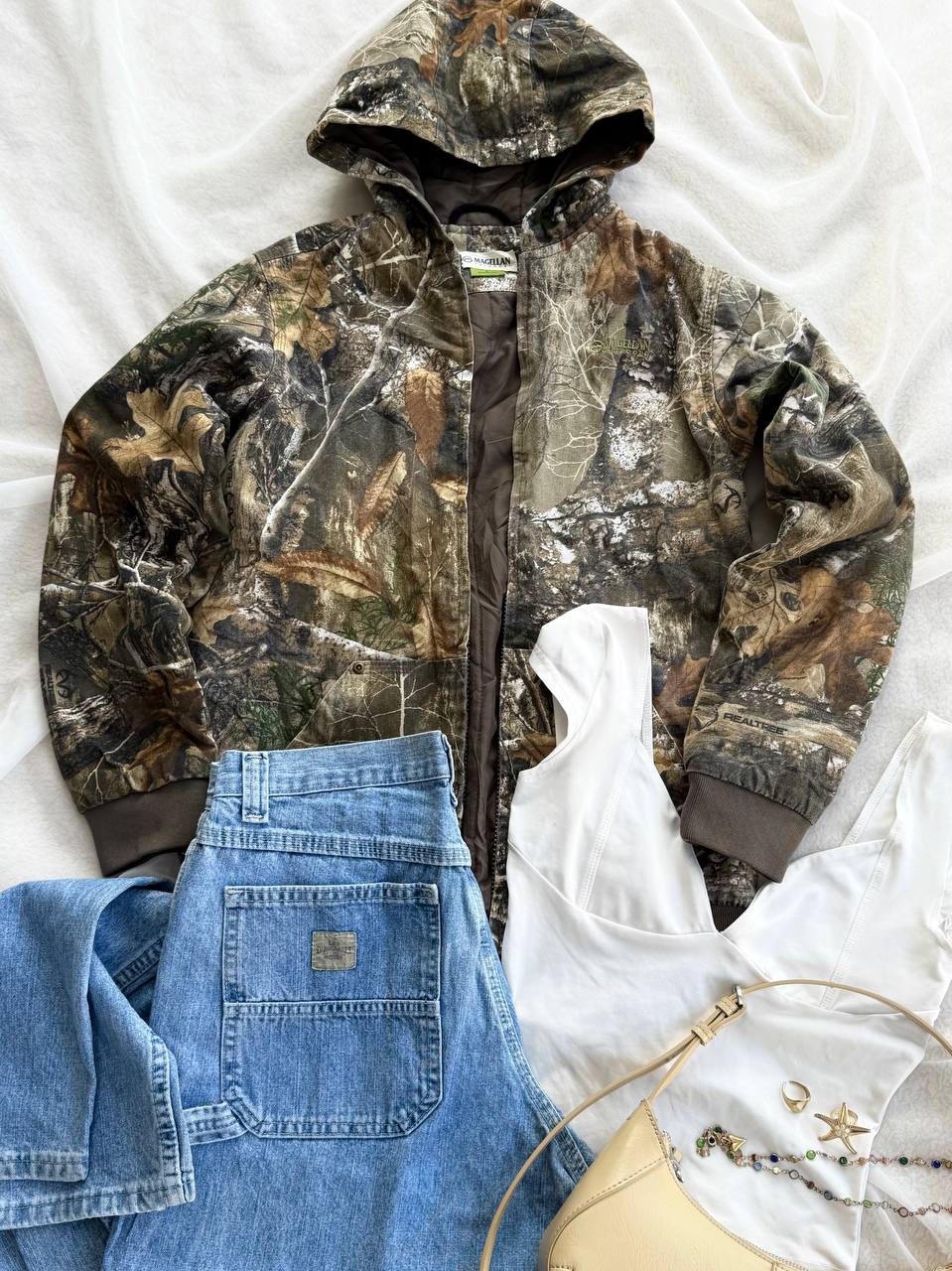 CAMO JACKET RELTREE (S)