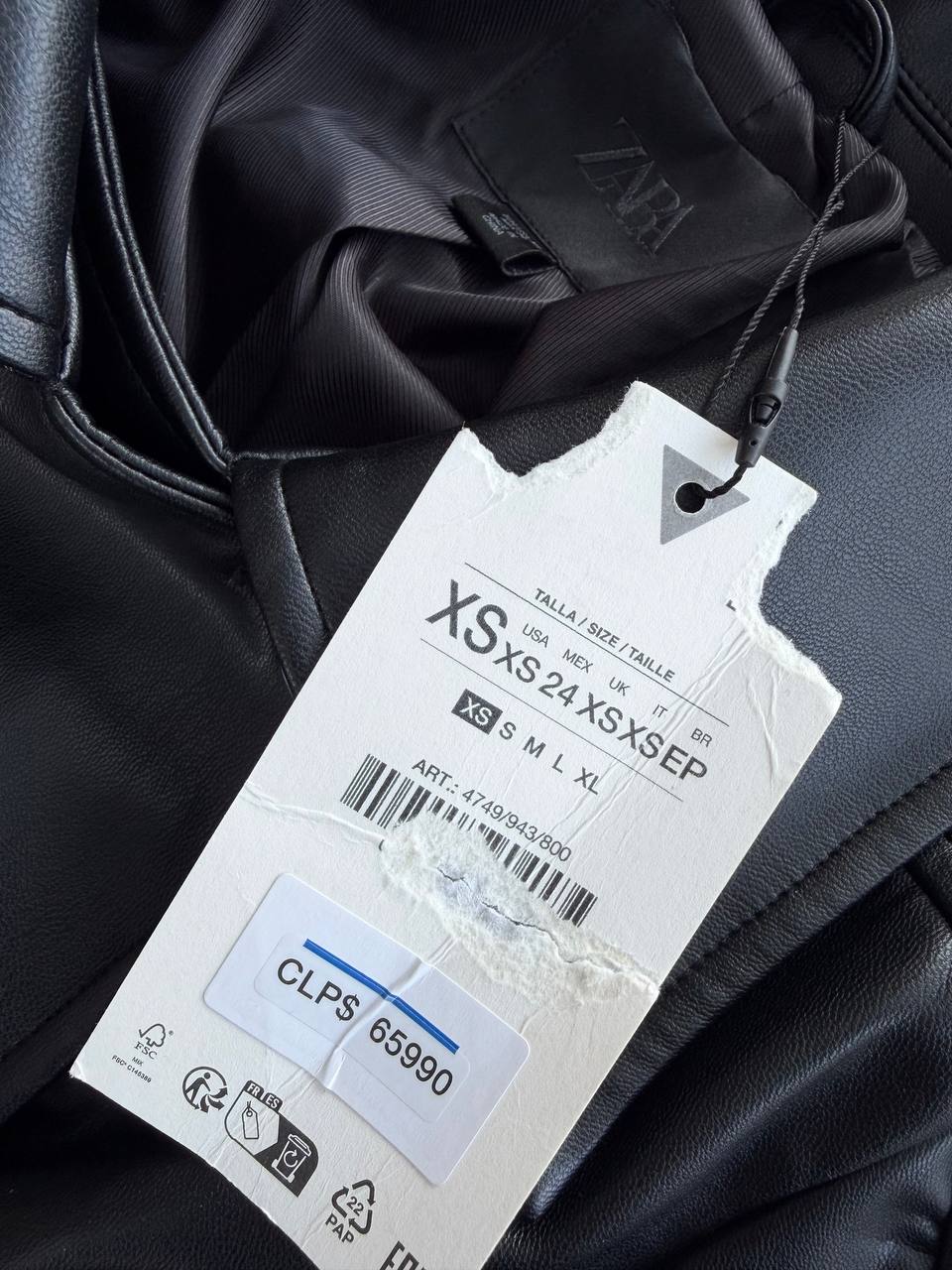 CAZADORA ZARA (XS)