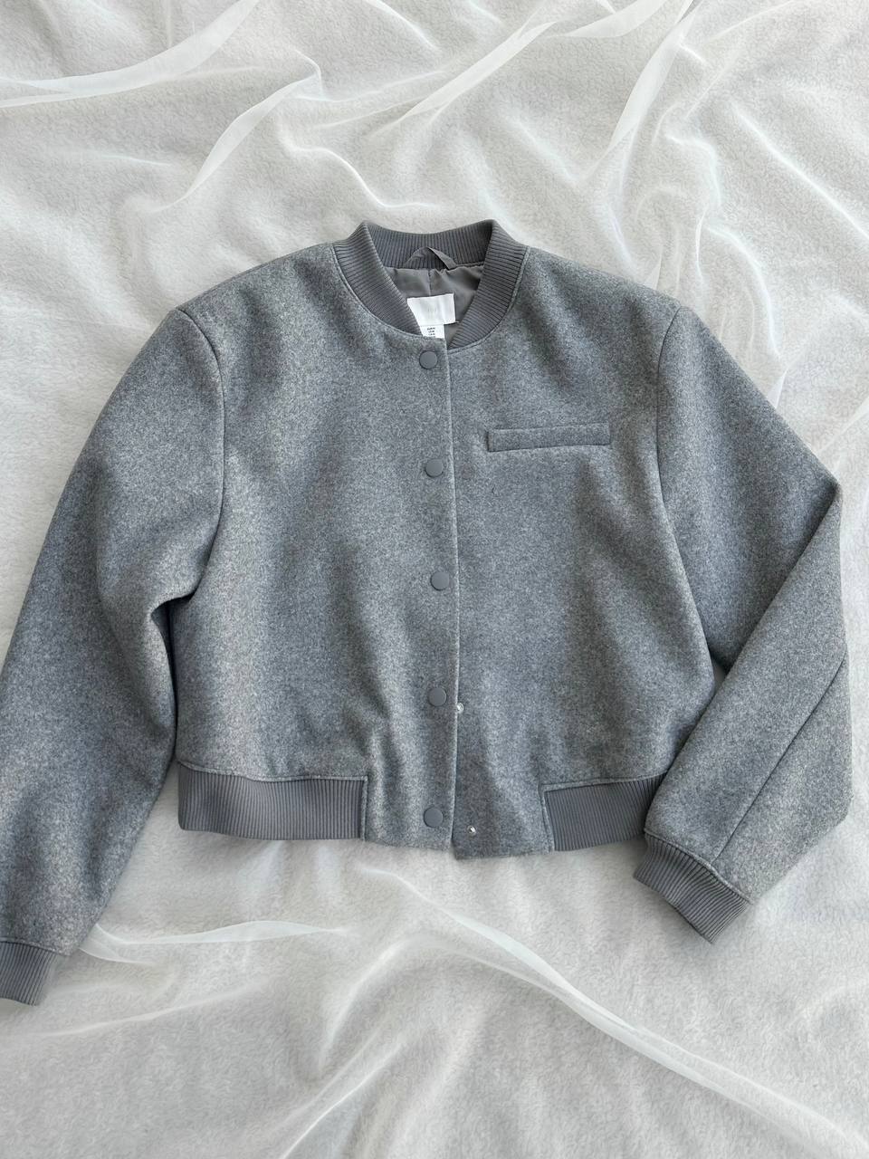 BOMBER GRAY H&M (M)