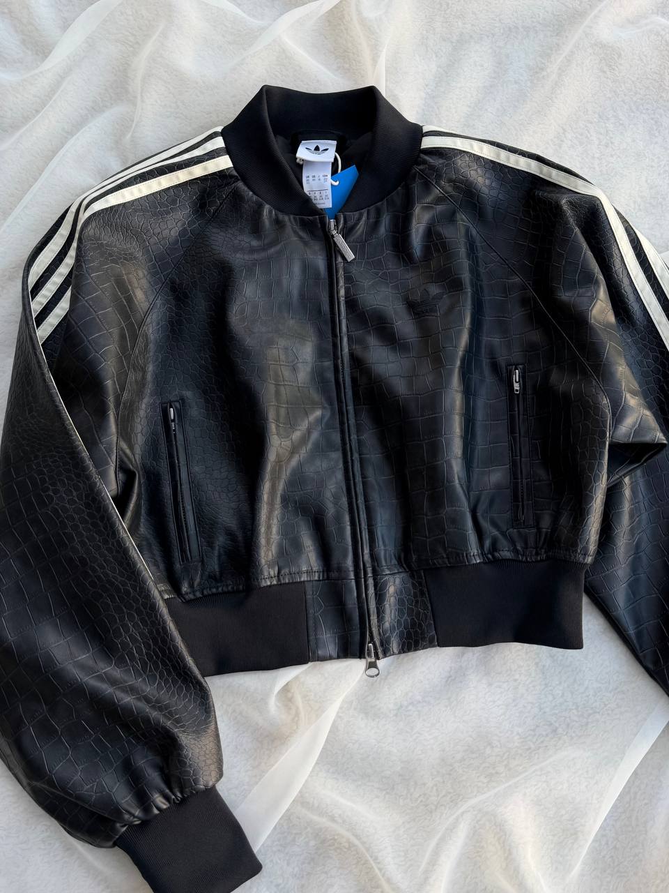 ADIDAS JACKET LEATHER (XXS)