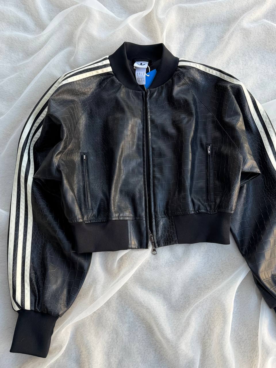 ADIDAS JACKET LEATHER (XXS)