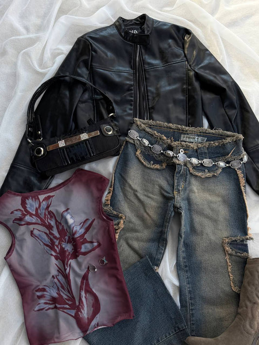 Y2K PANTS LOW RISE (36)