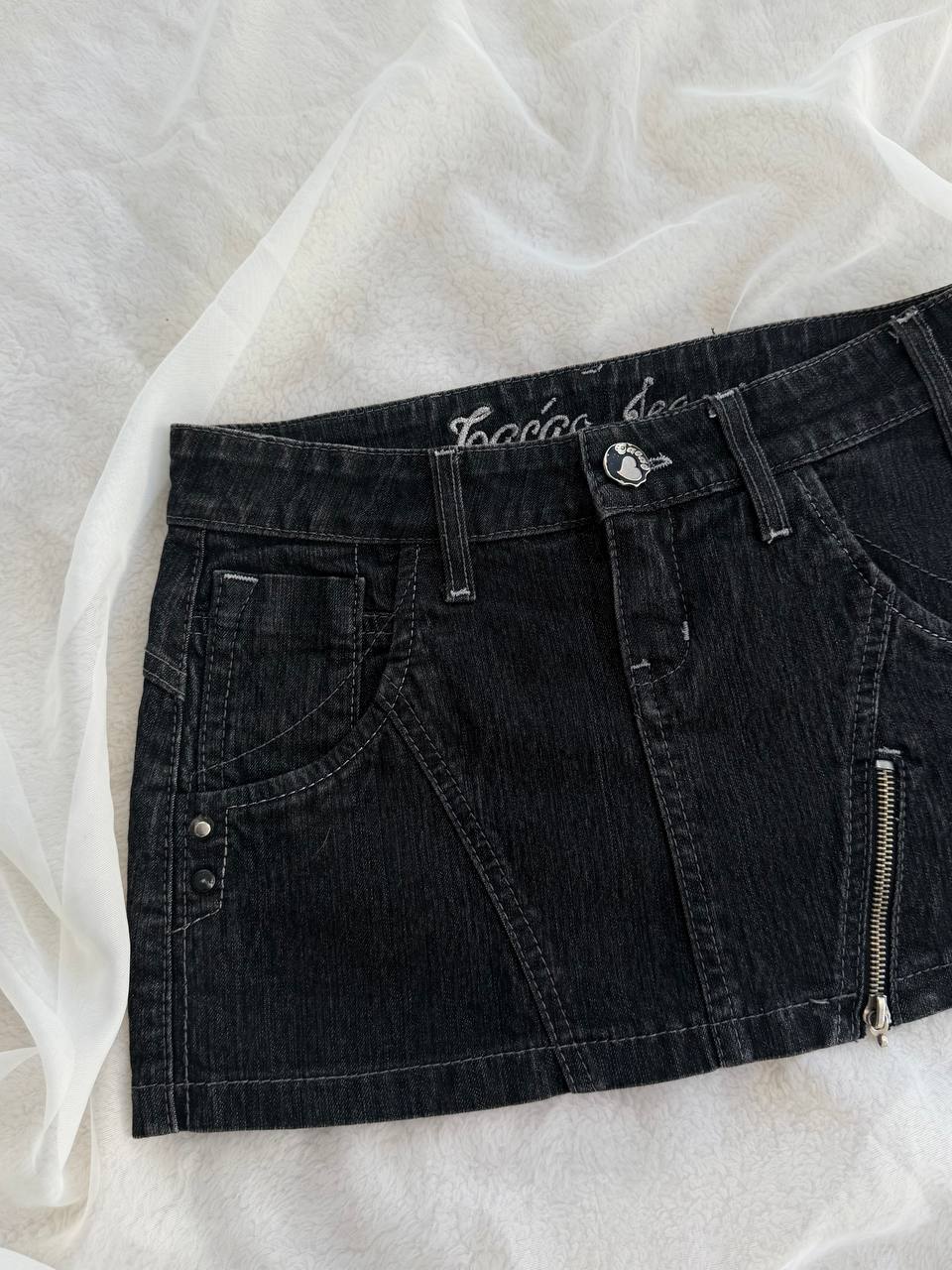MINI JEANS BLACK (S)