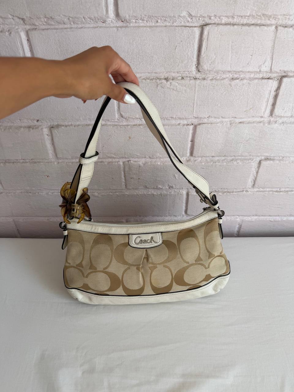 COACH PURSE BEIGE
