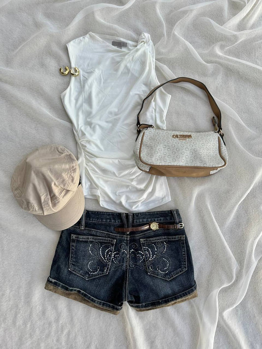 MICRO SHORT JEANS (36)
