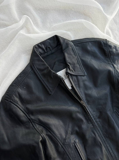 LEATHER JACKET (M)