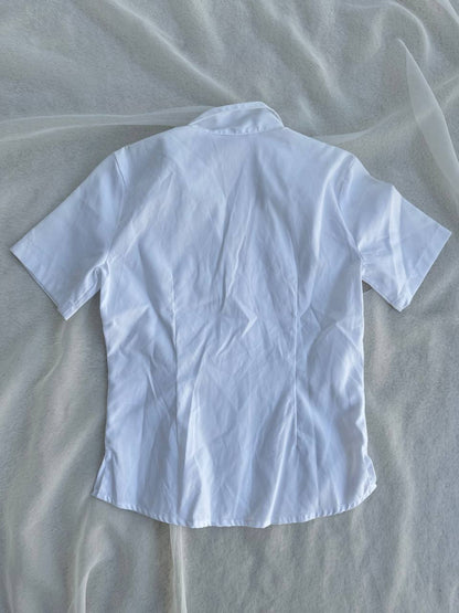 WHITE BLUSA (XS)