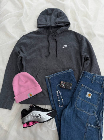 NIKE HODDIE GRIS (M)